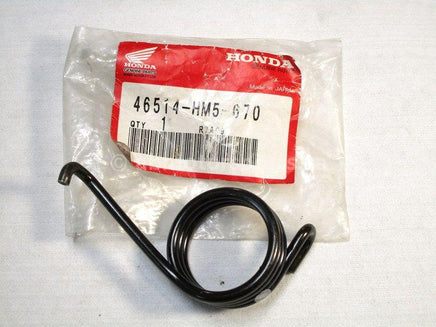 A new Brake Pedal Spring for a 2000 TRX 300FW Honda OEM Part # 46514-HM5-730 for sale. Honda ATV parts online? Oh, Yes! Find parts that fit your unit here!