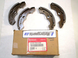 A new Front Brake Shoes for a 2001 TRX 450ES Honda OEM Part # 06450-HN0-A00 for sale. Honda ATV parts online? Oh, Yes! Find parts that fit your unit here!