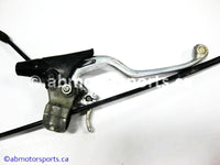 Used Honda Dirt Bike CRF 450R OEM part # 53172-MEB-670 clutch lever assembly for sale