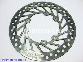 Used Honda Dirt Bike CRF 450R OEM part # 45351-KZ4-J30 front brake disc for sale