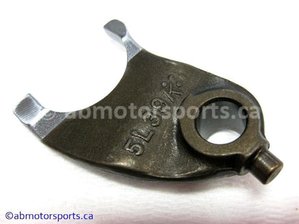 Used Honda Dirt Bike XR 80R OEM part # 24221-115-000 OR 24221115000 left gear shift fork for sale
