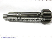 Used Honda Dirt Bike XR 80R OEM part # 23211-153-010 OR 23211153010 transmission main shaft 13 teeth for sale