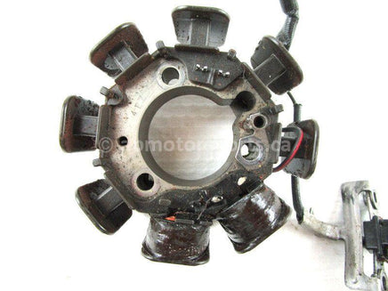 A used Stator from a 2004 CRF150F Honda OEM Part # 31120-KPT-901 for sale. Honda dirt bike online? Oh, Yes! Find parts that fit your unit here!