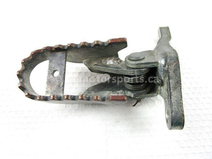 A used Foot Peg L from a 2004 CRF150F Honda OEM Part # 50642-KPT-900 for sale. Honda dirt bike online? Oh, Yes! Find parts that fit your unit here!