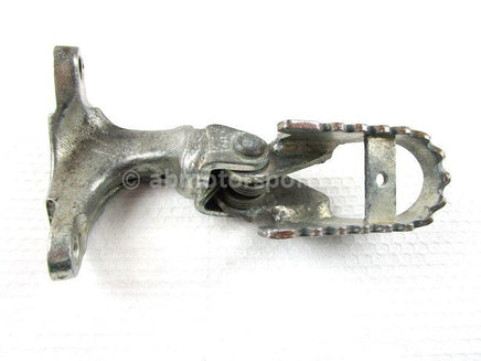 A used Foot Peg R from a 2004 CRF150F Honda OEM Part # 50612-KPT-900 for sale. Honda dirt bike online? Oh, Yes! Find parts that fit your unit here!