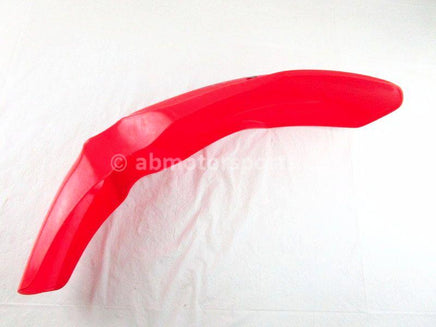 A used Front Fender from a 2004 CRF150F Honda OEM Part # 61100-KPS-860ZA for sale. Honda dirt bike online? Oh, Yes! Find parts that fit your unit here!