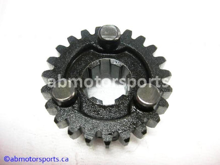 Used Kawasaki ATV KLF 300A OEM part # 13129-1686 4th output gear 22T for sale