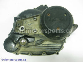 Used Kawasaki ATV KLF 300A OEM part # 14032-1197 clutch cover for sale