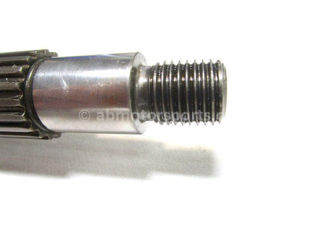 A used Front Bevel Gear Shaft from a 1987 BAYOU KLF300A Kawasaki OEM Part # 13234-1085 for sale. Our online catalog has the parts you need!