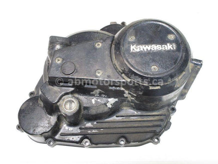 A used Clutch Cover from a 1987 BAYOU KLF300A Kawasaki OEM Part # 14032-1197 for sale. Our online catalog has the parts you need!