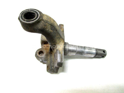 A used Left Front Knuckle from a 1987 BAYOU KLF300A Kawasaki OEM Part # 39186-1054 for sale. Our online catalog has the parts you need!