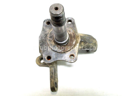 A used Left Front Knuckle from a 1987 BAYOU KLF300A Kawasaki OEM Part # 39186-1054 for sale. Our online catalog has the parts you need!