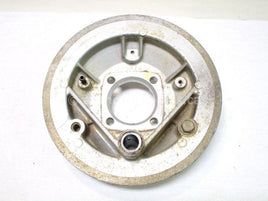 A used Rear Brake Panel from a 1987 BAYOU KLF300A Kawasaki OEM Part # 41035-1198 for sale. Looking for parts near Edmonton? We ship daily across Canada!