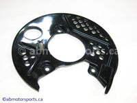Used Kawasaki Bayou 400 OEM Part # 55020-1305 right disc brake cover for sale