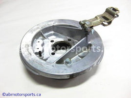 Used Kawasaki Bayou 400 OEM Part # 41035-1305 rear right brake panel for sale