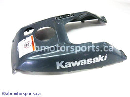Used Kawasaki Bayou 400 OEM Part # 14024-1657-RG gas tank cover for sale