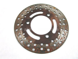 A used Brake Disc F from a 1993 BAYOU 400 Kawasaki OEM Part # 41080-1216 for sale. Kawasaki ATV online? Oh, Yes! Find parts that fit your unit here!