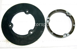 Used Polaris ATV MAGNUM 425 4X4 OEM part # 5211585-067 sprocket guard and spacer for sale
