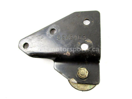 A used Engine Bracket from a 2001 XPLORER 400 Polaris OEM Part # 5242463-067 for sale. Polaris ATV parts near Edmonton? We ship daily across Canada!