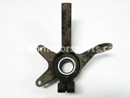 Used Polaris ATV HAWKEYE 300 4X4 OEM part # 5134605 right hand steering knuckle for sale