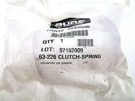 A new Clutch Spring for a 2016 SPORTSMAN 850 Polaris OEM Part # 7043500 for sale. Check out our online catalog for more parts that will fit your unit!
