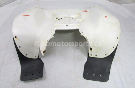 A used Rear Fender from a 1998 SCRAMBLER 400L Polaris OEM Part # 5432820-133 for sale. Polaris ATV parts near Edmonton? We ship daily across Canada!