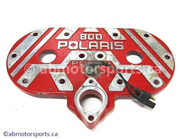 Used Polaris Snowmobile RMK 800 OEM part # 5631202-366 cylinder head cover for sale 