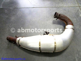 Used Polaris Snowmobile RMK 800 OEM Part # 1261123 EXHAUST PIPE for sale