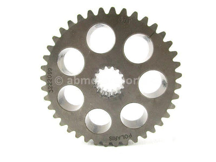 A used Chaincase Gear 40T from a 2000 RMK 600 Polaris OEM Part # 3222099 for sale. Check out our online catalog for more parts that will fit your unit!