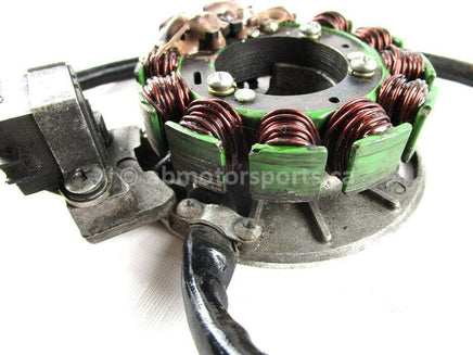 A used Stator from a 2000 RMK 600 Polaris OEM Part # 4060213 for sale. Polaris parts! Check out our online catalog for more parts that will fit your unit!