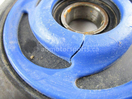 A used Idler Wheel from a 2000 RMK 600 Polaris OEM Part # 1590275-107 for sale. Check out our online catalog for more parts that will fit your unit!