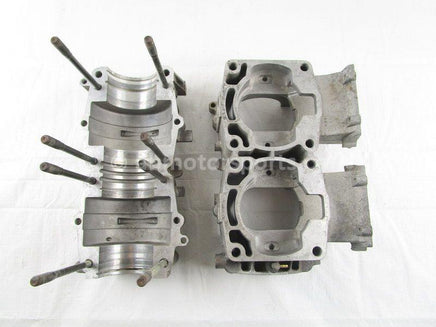 A used Crankcase from a 2000 RMK 600 Polaris OEM Part # 2201359 for sale. Check out Polaris snowmobile parts in our online catalog!