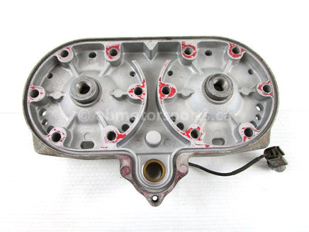 A used Cylinder Head from a 2003 RMK VERTICAL ESCAPE 800 Polaris OEM Part # 3021368 for sale. Check out Polaris snowmobile parts in our online catalog!