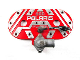 A used Cylinder Head Cover from a 2003 RMK VERTICAL ESCAPE 800 Polaris OEM Part # 5631202-366 for sale. Online Polaris snowmobile parts in Alberta!