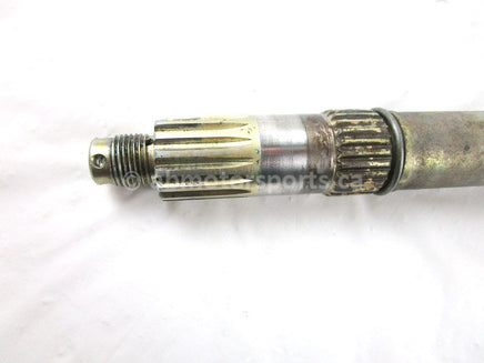 A used Jackshaft from a 2003 RMK VERTICAL ESCAPE 800 Polaris OEM Part # 1332267 for sale. Check out Polaris snowmobile parts in our online catalog!