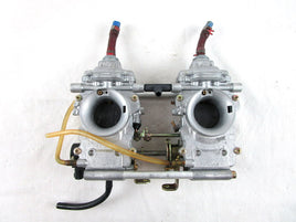 A used Carburetor Assy from a 2001 RMK 800 Polaris OEM Part # 1253385 for sale. Check out Polaris snowmobile parts in our online catalog!