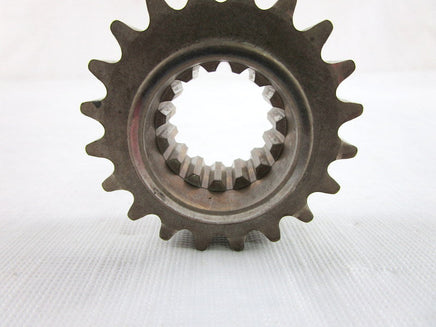 A used Chaincase Sprocket 20T from a 2001 RMK 800 Polaris OEM Part # 3221096 for sale. Check out Polaris snowmobile parts in our online catalog!