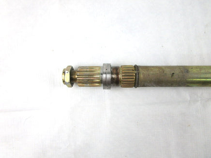 A used Jackshaft from a 2001 RMK 800 Polaris OEM Part # 1332207 for sale. Check out Polaris snowmobile parts in our online catalog!