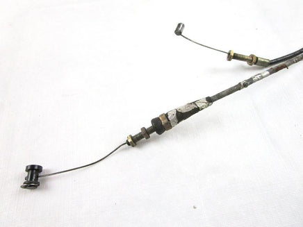 A used Throttle Cable from a 2001 RMK 800 Polaris OEM Part # 7080840 for sale. Check out Polaris snowmobile parts in our online catalog!
