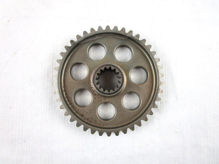A used Chaincase Sprocket 42T from a 2012 RMK PRO 800 155 Polaris OEM Part # 3222192 for sale. Check out Polaris snowmobile parts in our online catalog!
