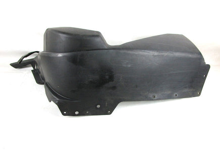 A used Belly Pan Left from a 2012 RMK PRO 800 155 Polaris OEM Part # 5438078-070 for sale. Check out Polaris snowmobile parts in our online catalog!