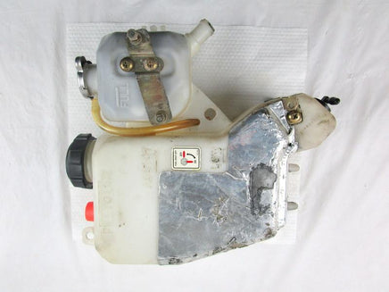 A used Oil Tank from a 2000 RMK 500 Polaris OEM Part # 5433344 for sale. Check out Polaris snowmobile parts in our online catalog!