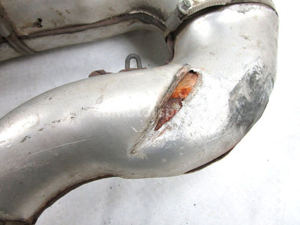 A used Tune Pipe from a 1999 Mach 1 Skidoo OEM Part # 514052766 for sale. Check out our online catalog for more parts that will fit your unit!