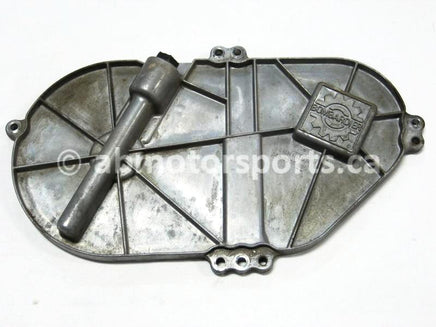 Used Skidoo FORMULA MACH 1 OEM part # 504055700 chain case cover for sale
