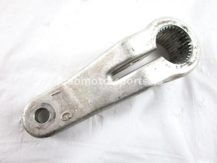 A used Steering Arm FL from a 1998 FORMULA III 600 Skidoo OEM Part # 506138200 for sale. Online Ski-Doo salvage parts in Alberta, shipping daily across Canada!