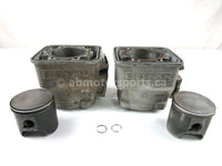 A used Cylinder set from a 1998 SUMMIT 670 X Skidoo OEM Part # 420923700 for sale. Shipping Ski-Doo salvage parts across Canada daily!