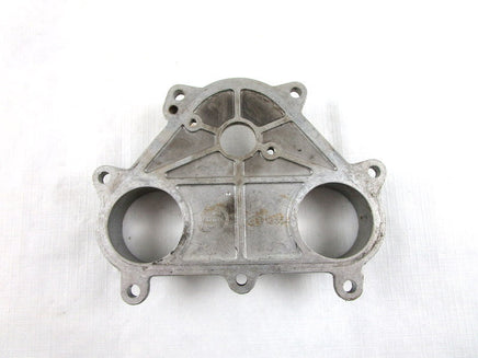 A used Oil Pump Mount Flange from a 1998 SUMMIT 670 X Skidoo OEM Part # 420910320 for sale. Ski-Doo snowmobile parts… Shop our online catalog… Alberta Canada!