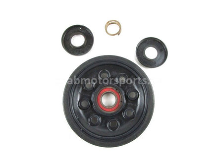 A used Upper Idler Wheel from a 2015 RENEGADE 600 HO ETEC Skidoo OEM Part # 503192808 for sale. Ski-Doo snowmobile parts… Shop our online catalog… Alberta Canada!