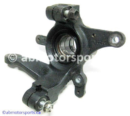 Used Suzuki ATV Eiger 400 OEM part # 51231-38F50 front right steering knuckle for sale