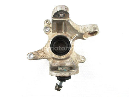 A used Steering Knuckle FR from a 2008 KING QUAD 750 Suzuki OEM Part # 51231-31G00 for sale. Suzuki ATV parts… Shop our online catalog… Alberta Canada!